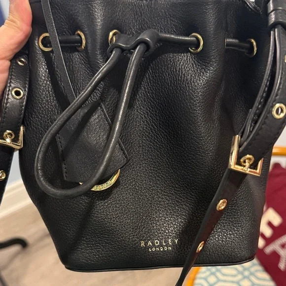 RADLEY LONDON Black Leather Crossbody Bag - Picture 4 of 6